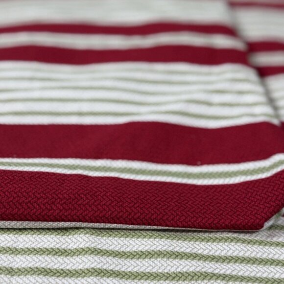 2 Handmade Waverly Pillowcases Shams Covers Pair Red Green...